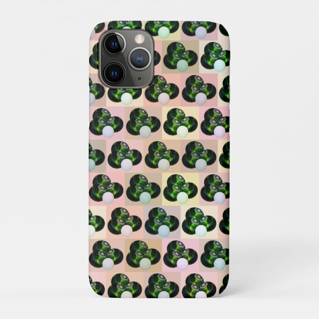 Geometric Play: Checked Lawn Bowls in Block Art Case-Mate iPhone Case (Back)