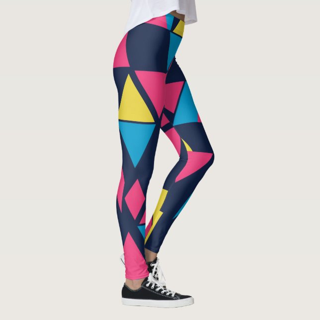 Geometric Pop Leggings (Right)