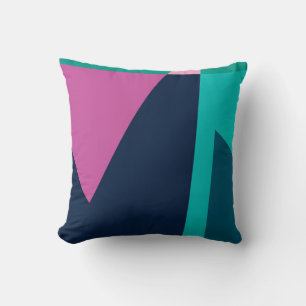 Geometric poster for summer Cushion