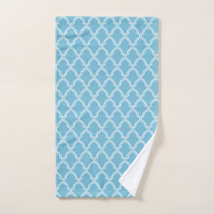Geometric Print  Hand Towel