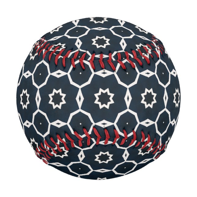 Geometric printed baseball (Back)