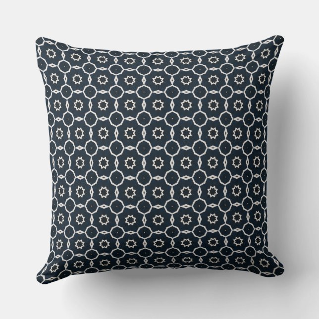 Geometric printed cushion (Back)