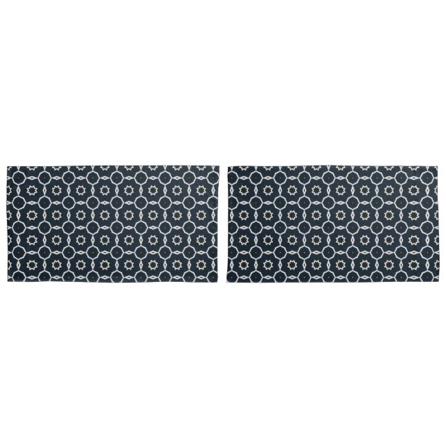Geometric printed pillowcase (Front-Set)