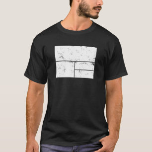 Geometric Rectangles Square Shapes Geometry Distre T-Shirt