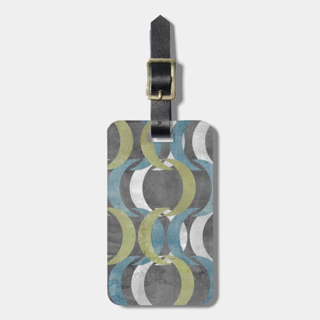 Geometric Repeat I Luggage Tag (Front Vertical)
