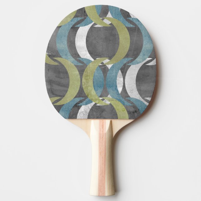 Geometric Repeat I Ping Pong Paddle (Front)