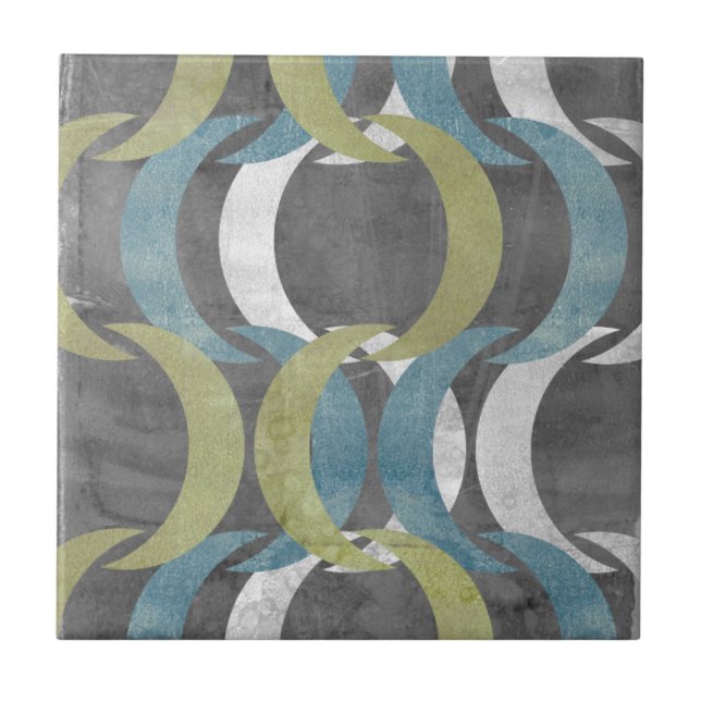 Geometric Repeat I Tile (Front)