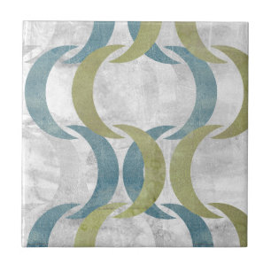 Geometric Repeat III Ceramic Tile
