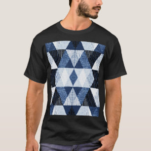 Geometric Repeat: Textured Background. T-Shirt
