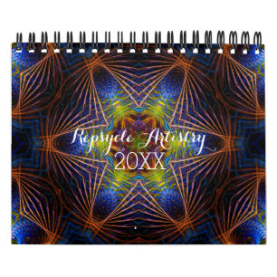 Geometric Repsycle Arts Calendar