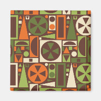 Geometric Retro 50s Mid-Century Modern Abstract