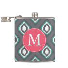 Geometric retro ikat tribal pattern | Monogram