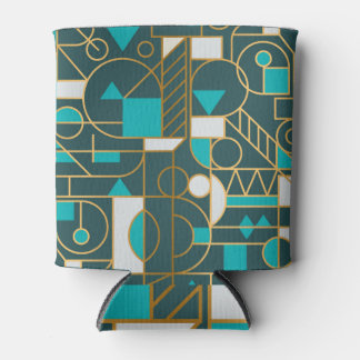 Geometric Retro: Minimalist Artwork Poster. Can Cooler