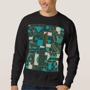 Geometric Retro: Minimalist Artwork Poster. Sweatshirt