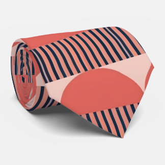 Geometric Retro Seamless Pattern Tie
