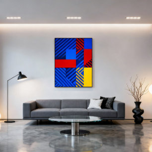 Geometric Rhythm Poster