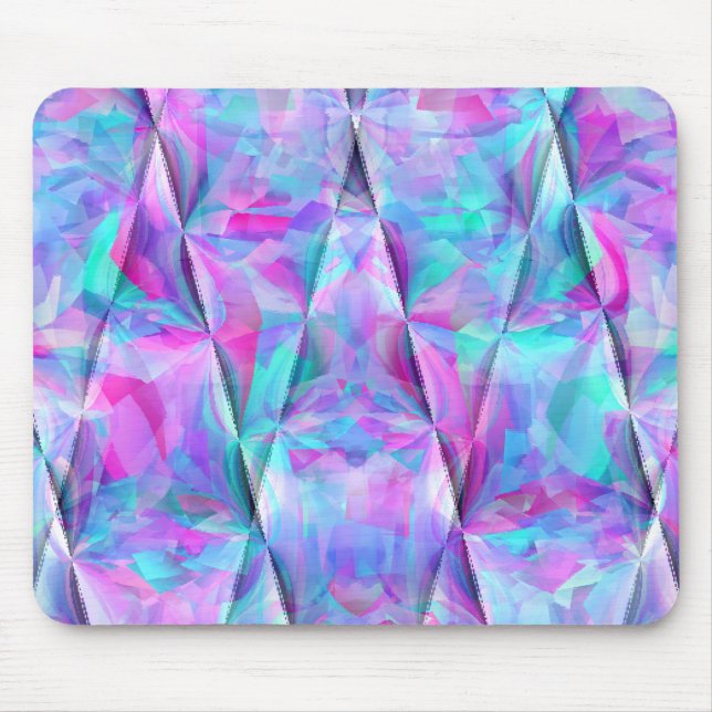 Geometric Ripples.. Mouse Pad (Front)