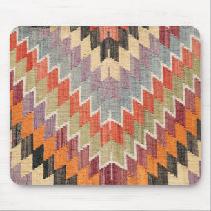 Geometric Rug Southwest Colours Mouse Pad