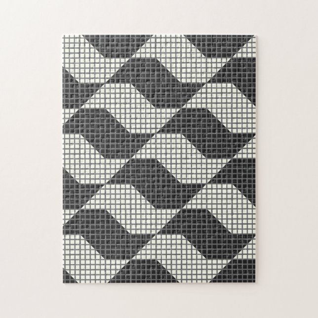 Geometric São Paulo Jigsaw Puzzle (Vertical)