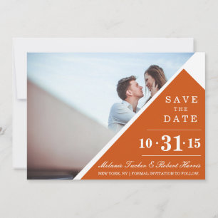 Geometric Save the Dates   WEDDINGS Date