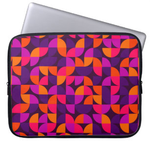 Geometric seamless pattern. Abstract vintage vinta Laptop Sleeve