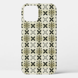 Geometric Seamless pattern background. Batik desig iPhone 12 Case