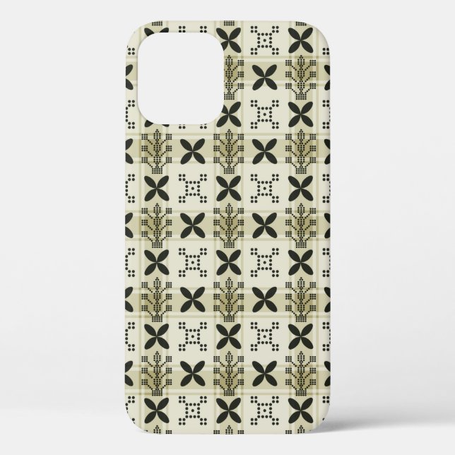 Geometric Seamless pattern background. Batik desig Case-Mate iPhone Case (Back)