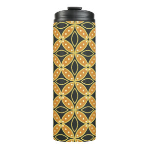 Geometric Seamless pattern background. Batik desig Thermal Tumbler