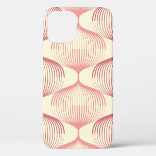 Geometric seamless pattern background with line. A iPhone 12 Case
