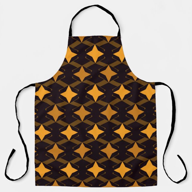 Geometric seamless pattern. Minimal style surface  Apron (Front)