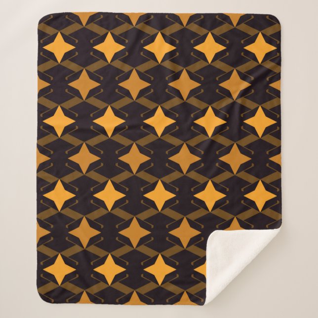 Geometric seamless pattern. Minimal style surface  Sherpa Blanket (Front)