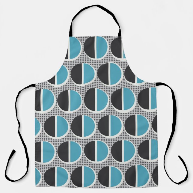 Geometric seamless pattern. Vintage illustration.  Apron (Front)