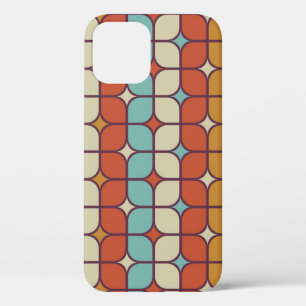 Geometric seamless pattern, vintage style. iPhone 12 case