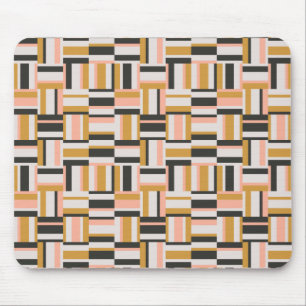 Geometric Shape Pattern Mouse Pad