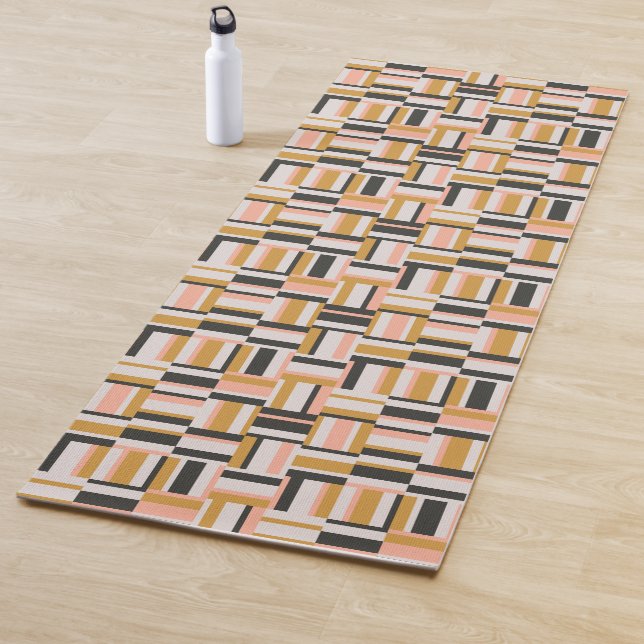 Geometric Shape Pattern Yoga Mat (In Situ)