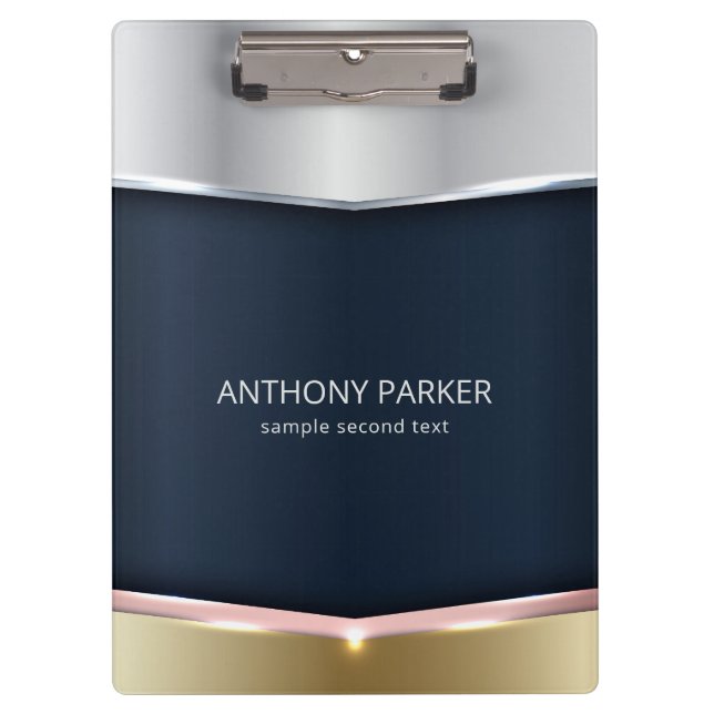 Geometric Shapes  Clipboard (Front)