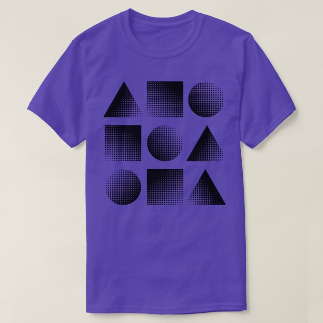 geometric shapes gift T-Shirt (Design Front)