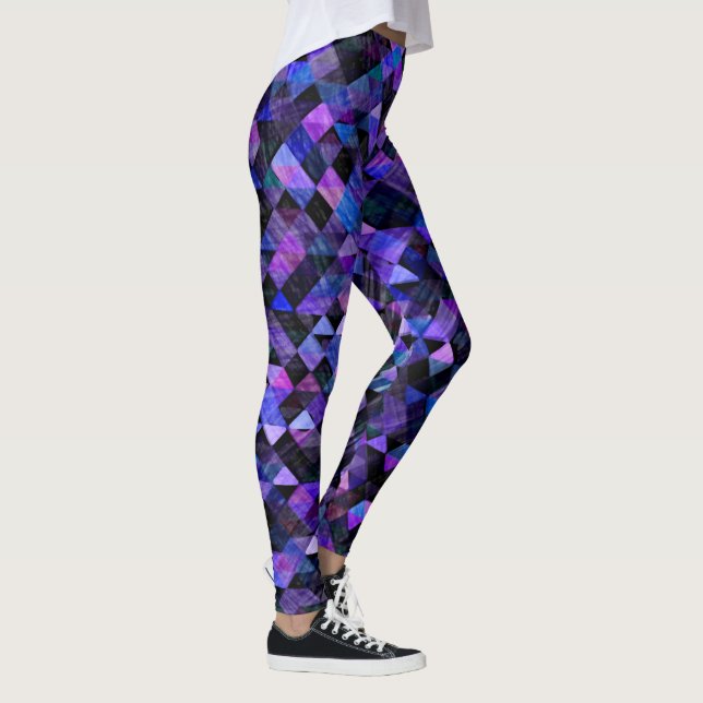Geometric Shapes Leggings (Right)