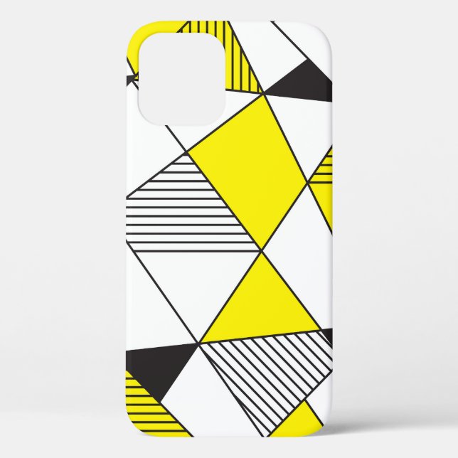 Geometric Shapes: Minimalist Seamless Pattern. Case-Mate iPhone Case (Back)