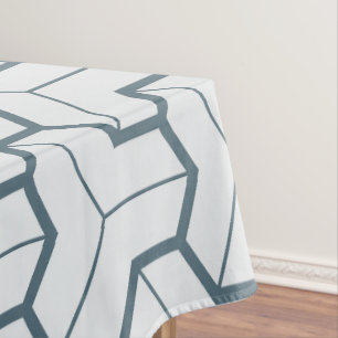 Geometric Shapes Seamless Pattern Tablecloth