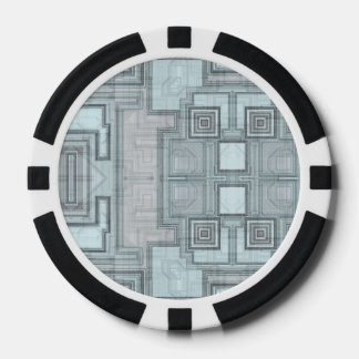 Geometric Shapes TPD Poker Chips