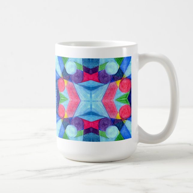 Geometric Skittles Mug (Right)