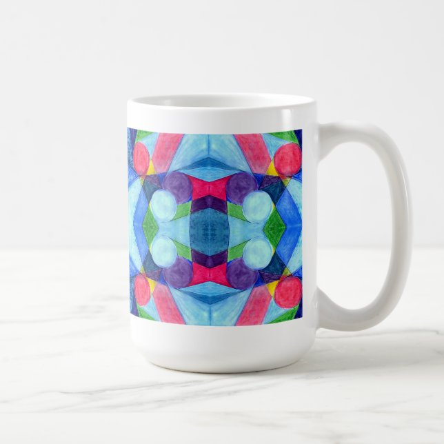Geometric Skittles Mug (Right)