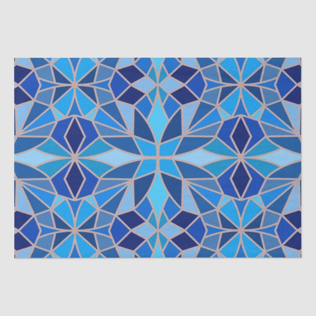 Geometric Sky Tissue Paper (Front)