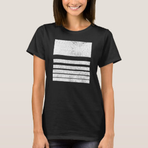 Geometric Sliced Square Shapes Lines Geometry Dist T-Shirt