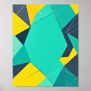 Geometric Spectrum Poster