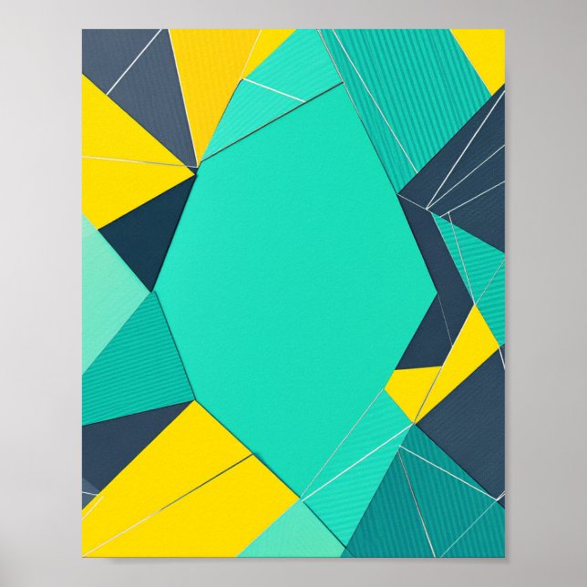 Geometric Spectrum Poster (Front)