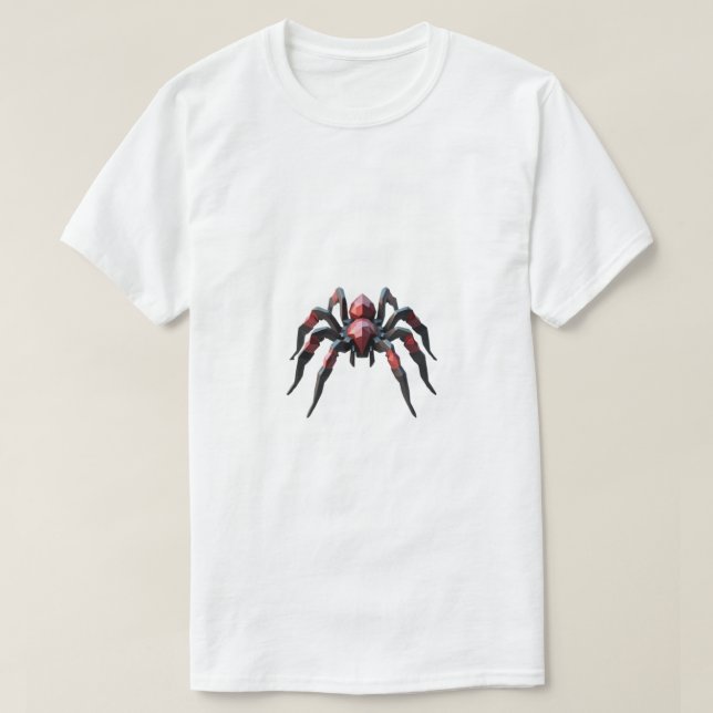 Geometric Spider T-Shirt (Design Front)