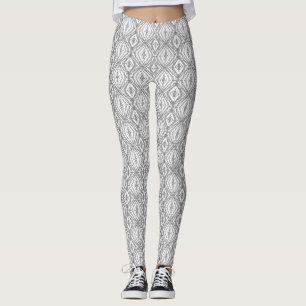 Geometric Square & Diamond Leggings