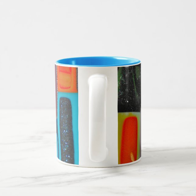 Geometric Squares Amazing Mug (Handle)